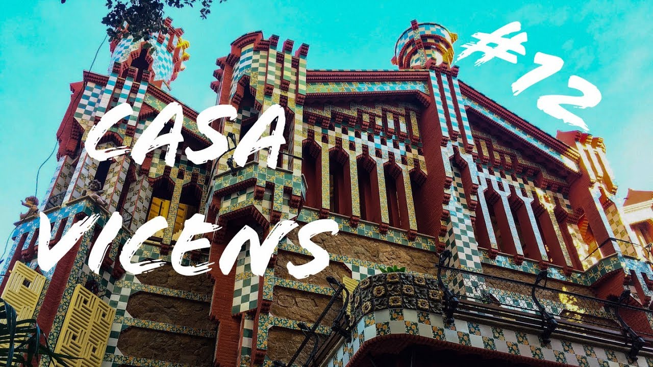 Casa Vicens - pierwszy dom GAUDIEGO! | Barcelona Vlog #12