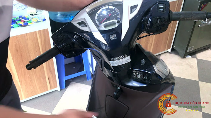 Bị mất chìa khoá xe máy