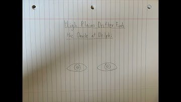 High Plains Drifter Finds the Oracle at Delphi (cover)