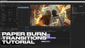 Paper Burn Transitions Tutorial + BONUS | After Effects & Premiere Pro Tutorial