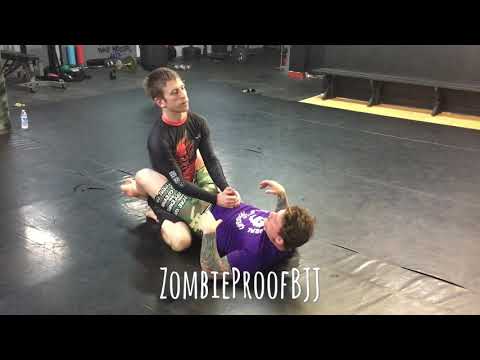 Armbar Adjustment vs Postured Triangle Defence - ZombieProofBJJ (BreakDown)