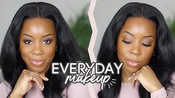 MY *UPDATED* BASIC EVERYDAY MAKEUP ROUTINE | FLAWLESS FACE USING THE *BEST* PRODUCTS | Andrea Renee