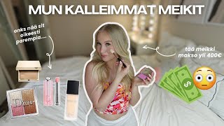 Nää meikit makso yli 400€😳| Meikki mun kalleimmilla meikeillä💸