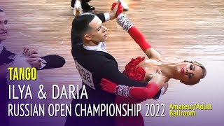 Tango = Ilya Kornev & Daria Zhukova = Russian Open Championship 2022 Adult Ballroom