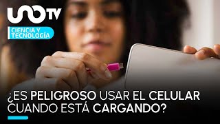 ¿Realmente es peligroso usar el celular cuando se está cargando?