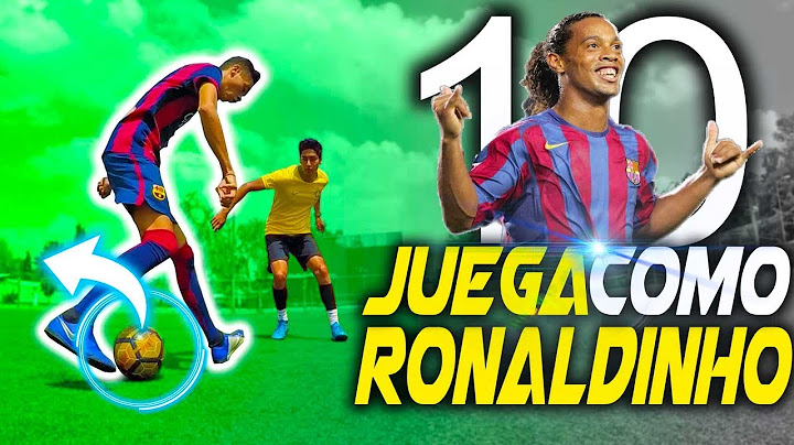 TOP 10 MEJORES JUGADAS de RONALDINHO 🤙🏾🇧🇷 REGATES EFECTIVOS para BURLAR A TU RIVAL ⚽️