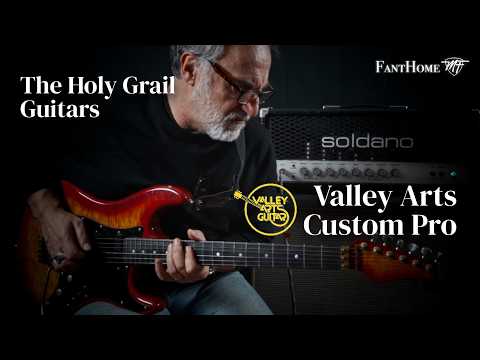 The Holy Grail Guitars - Valley Arts Guitars Custom Pro - YouTube