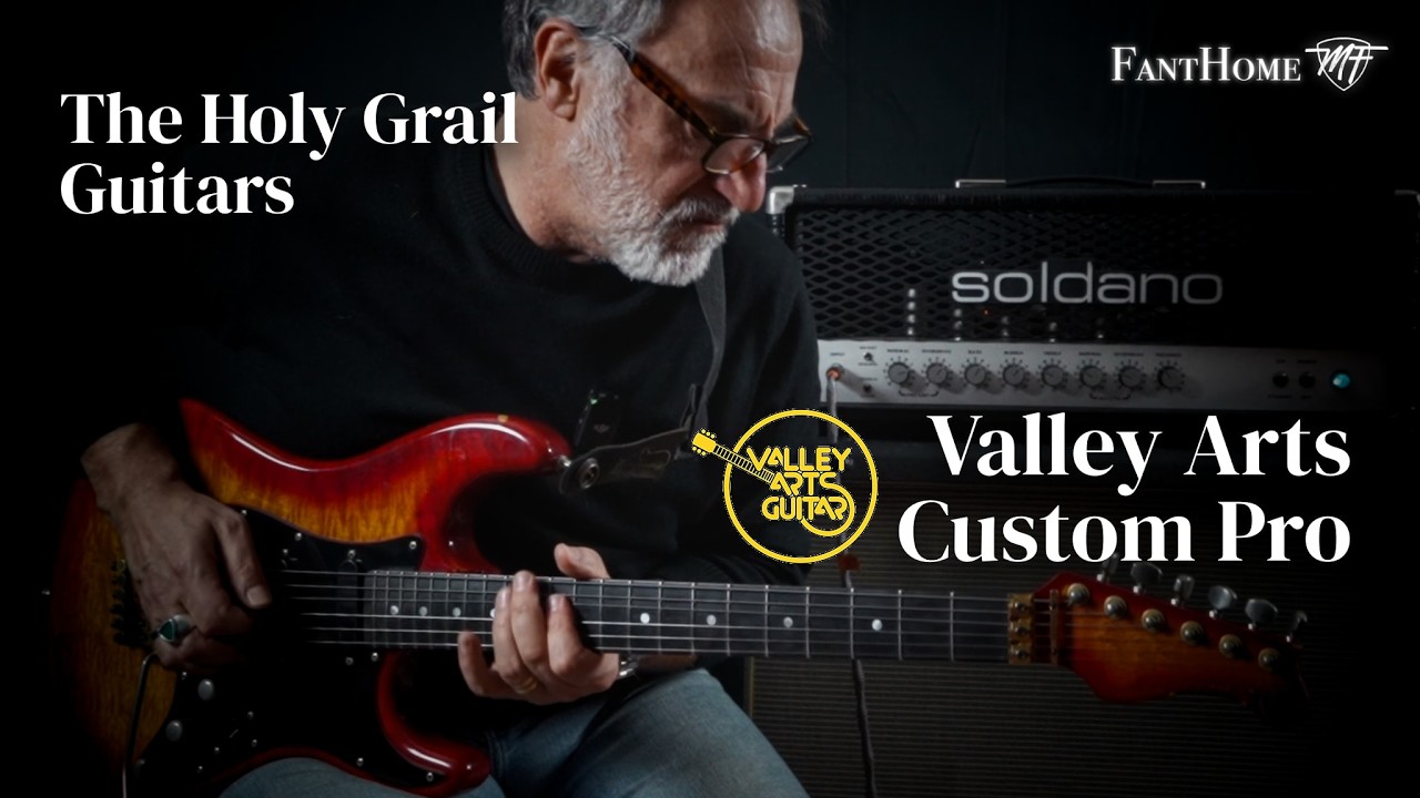 The Holy Grail Guitars - Valley Arts Guitars Custom Pro - YouTube