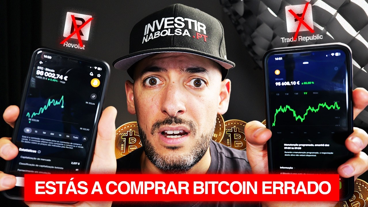 Não Compres Bitcoin usando a Trade Republic ou Revolut. Lê isto!