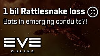 EVE Online - How I lost a 1bil Rattlesnake