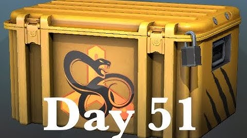 Opening a CS:GO snakebite case until I get a gloves #51