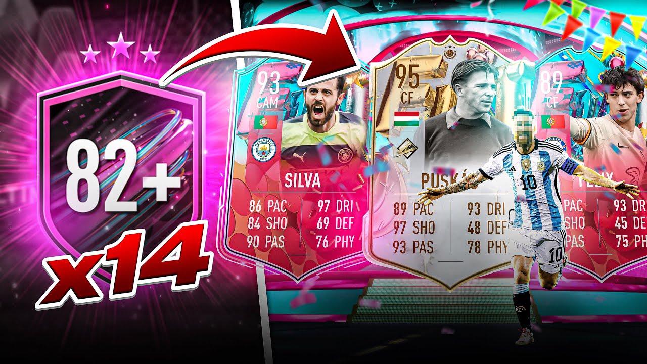 Ich ÖFFNE meine 14x 20x 82+ PACKS zum FUT BIRTHDAY EVENT in FIFA 23