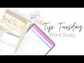 Tip Tuesday | Word Study