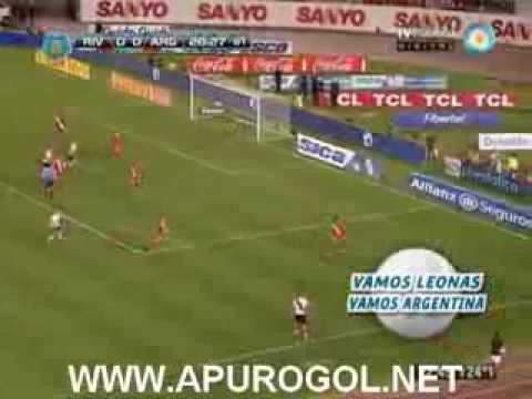 River Plate vs Argentinos Juniors (1-0) Torneo Inicial 2013 Fecha 18