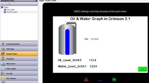 Oil & Water Graph in Crimson 3.1