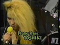 X JAPAN JanJan Saturday 1989.05.27