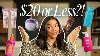 Hair Products Under $20 | Budget Finds for Straight Naturals