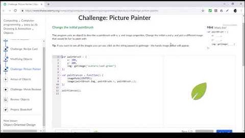 Challenge Picture Painter Khan Academy