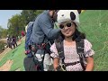 Paragliding        8 year old girl  pokhara nepal