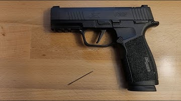 Sig Sauer P365 XMacro Magazine Release Swap