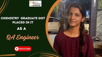 Chemistry background student got placed as a | QA Engineer | QSpiders  Hadapsar.....