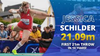 The Farthest Throw in 14 Years! Jessica Schilder Shot Put Analysis