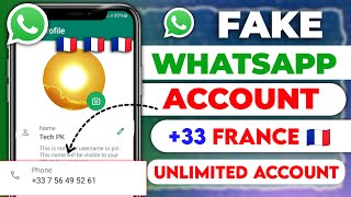 F*KE WhatsApp Account 2024 | Virtual Number for WhatsApp Account | Tech PK