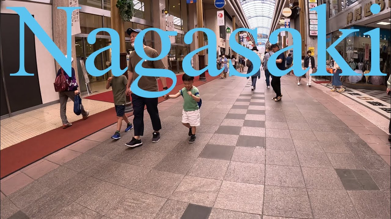 長崎市の銅座町及び思案橋地域を散策　Walking Tour in Douzamachi & shianbashi District, Nagasaki, Japan