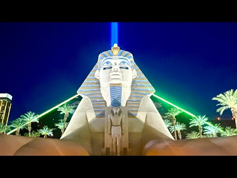 Video: Co dělat v hotelu Luxor v Las Vegas