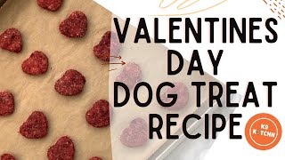 DIY Valentines Day Dog Treat Recipe | Beet Dog Biscuits