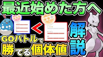 個体値 Youtube