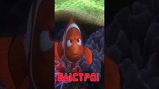 Немо поплыл к рифу #shorts #nemo #cartoon