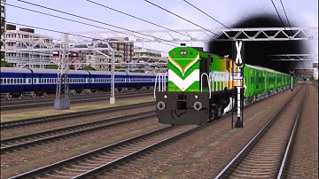 Commonwealth Express in MSTS open rails by Sumit Mehrotra