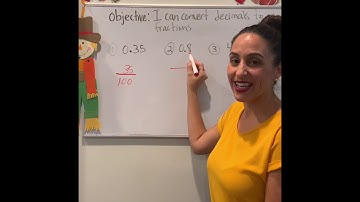 Go Math chapter 2 lesson 1 convert decimals to fractions