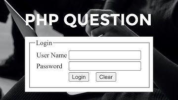 PHP Question | GCE (A/L) ICT | Learn ICT in Tamil