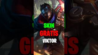 SKIN GRATIS de Viktor 🔥 Heraldo de la Máquina – LoL #leagueoflegends #viktor