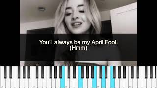 April Fool by Sabrina Carpenter (Instrumental)