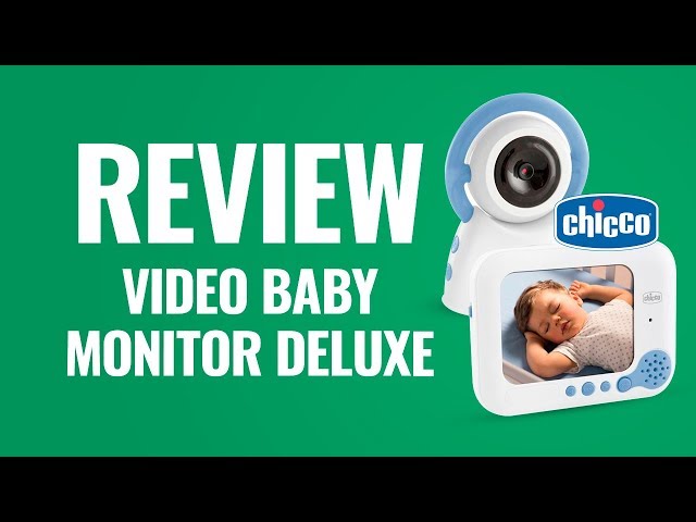 Chicco Deluxe Video Baby Monitor, Vigilabebés con Cámara y