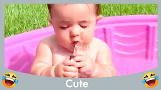 Fun and Fail _ Cutest Baby Playing Water Moments #2