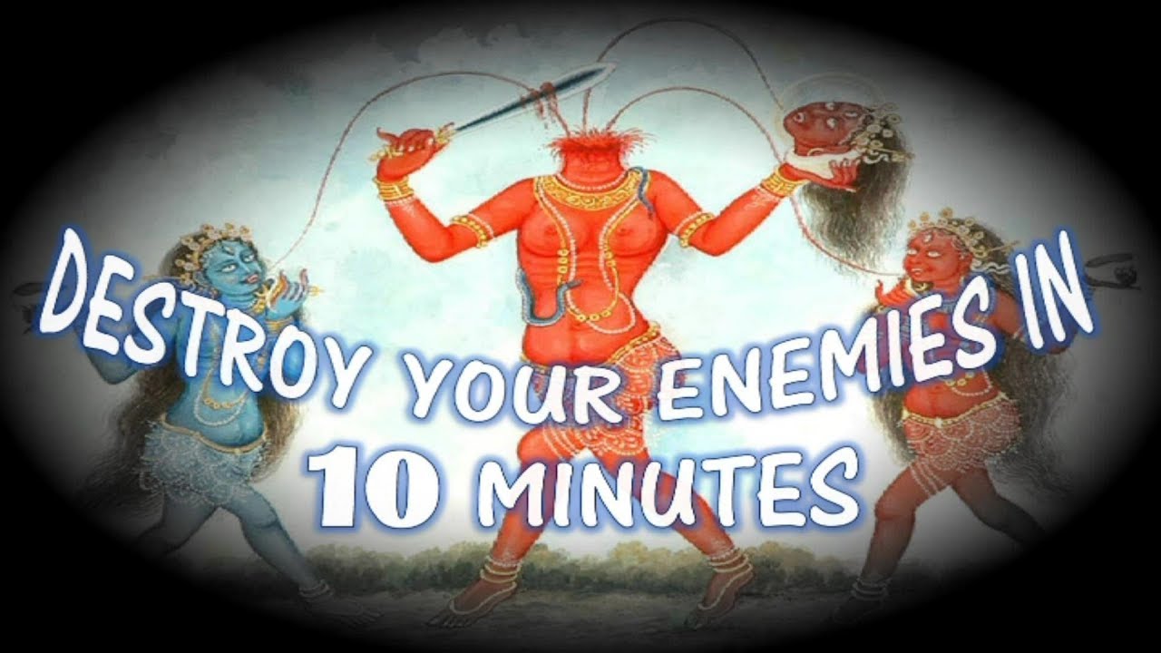 DESTROY YOUR ENEMIES IN 10 MINUTES    Chhinnamasta Mantra