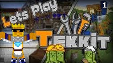 Minecraft : Tekkit Classic Ep.1 (The Volcano)