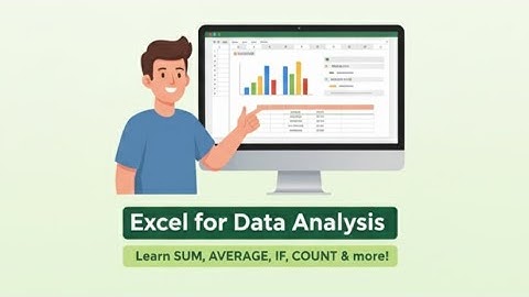 ابدأ تحليل البيانات باستخدام Excel – شرح المعادلات الأساسية (SUM, AVERAGE, IF...)