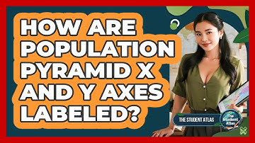 How Are Population Pyramid X And Y Axes Labeled?