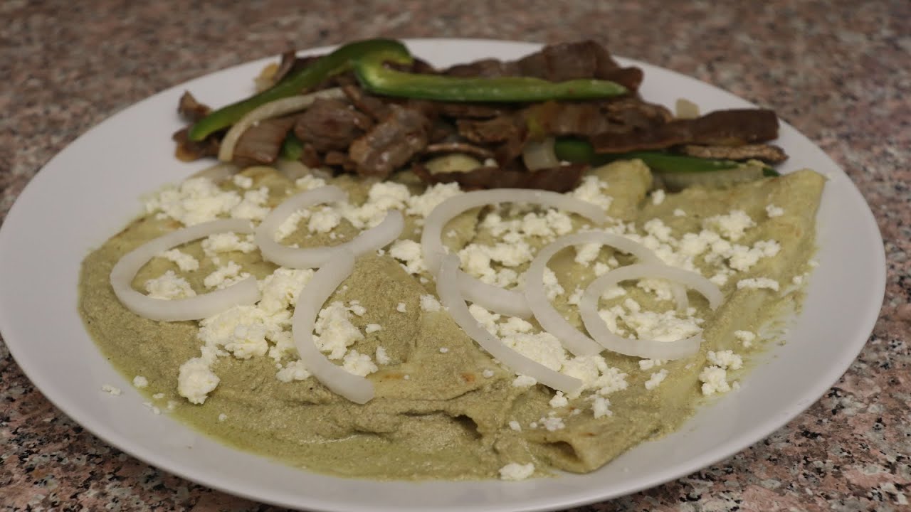 Descubrir 40+ imagen receta enchiladas de pipian