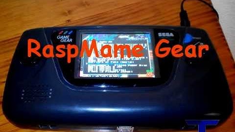 Raspberry Pi Game Gear mod