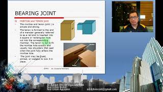Building Technology 2 Carpentry Joints Lecture