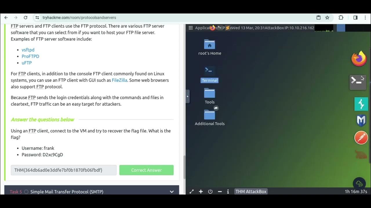 Protocols and servers tryhackme youtube