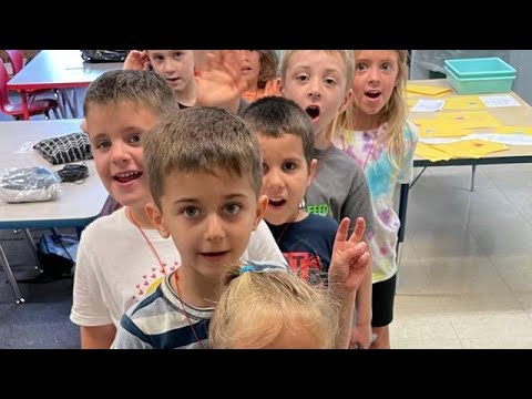 Kindergarten learning and fun at Porters Point School