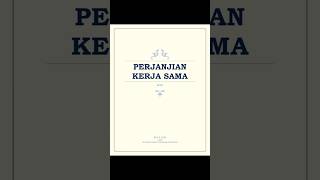 REFERENSI SURAT PERJANJIAN KERJA SAMA KOPERASI DESA/KELURAHAN MERAH PUTIH