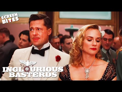 Brad Pitt Speaks Italian | Inglourious Basterds | Screen Bites